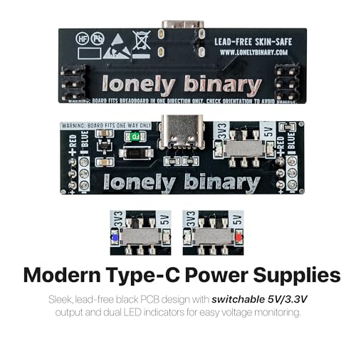 LONELY BINARY Electronics Starter Kit 400+ Pieces for Arduino