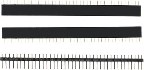 Lonely Binary 75-Piece 2.54mm Pin Header Kit, Male and Female 40-Pin Rows