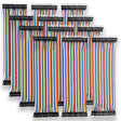 LONELY BINARY 480-Pack Breadboard Jumper Wires 20cm M-M M-F F-F for Arduino