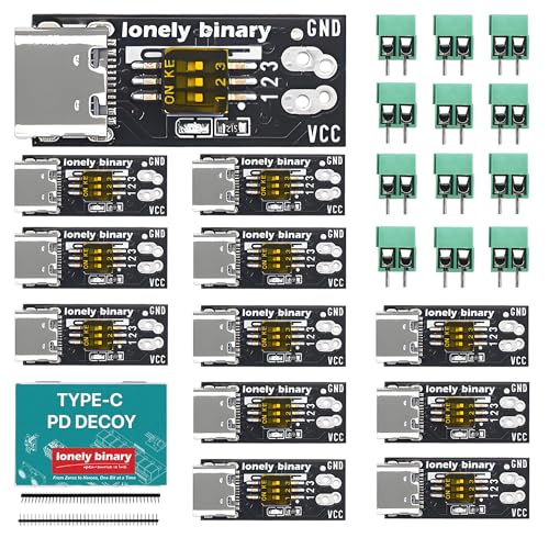 USB-C PD Trigger 5-20V 100W, 12-Pack