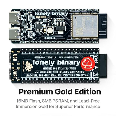 Lonely Binary ESP32-S3 N16R8 2.54mm Expansion Board for Arduino IDE