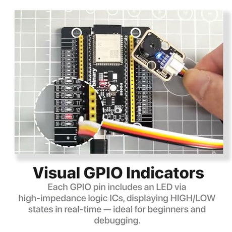Lonely Binary ESP32-S3 N16R8 PinPulse Shield GPIO LED 16MB for Arduino IDE