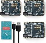 3-Pack UNO R3 ATmega328P Board USB-C, ENIG Gold