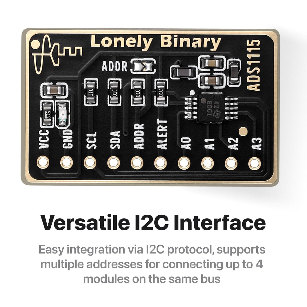 6-Pack ADS1115 16-Bit ADC I2C Module