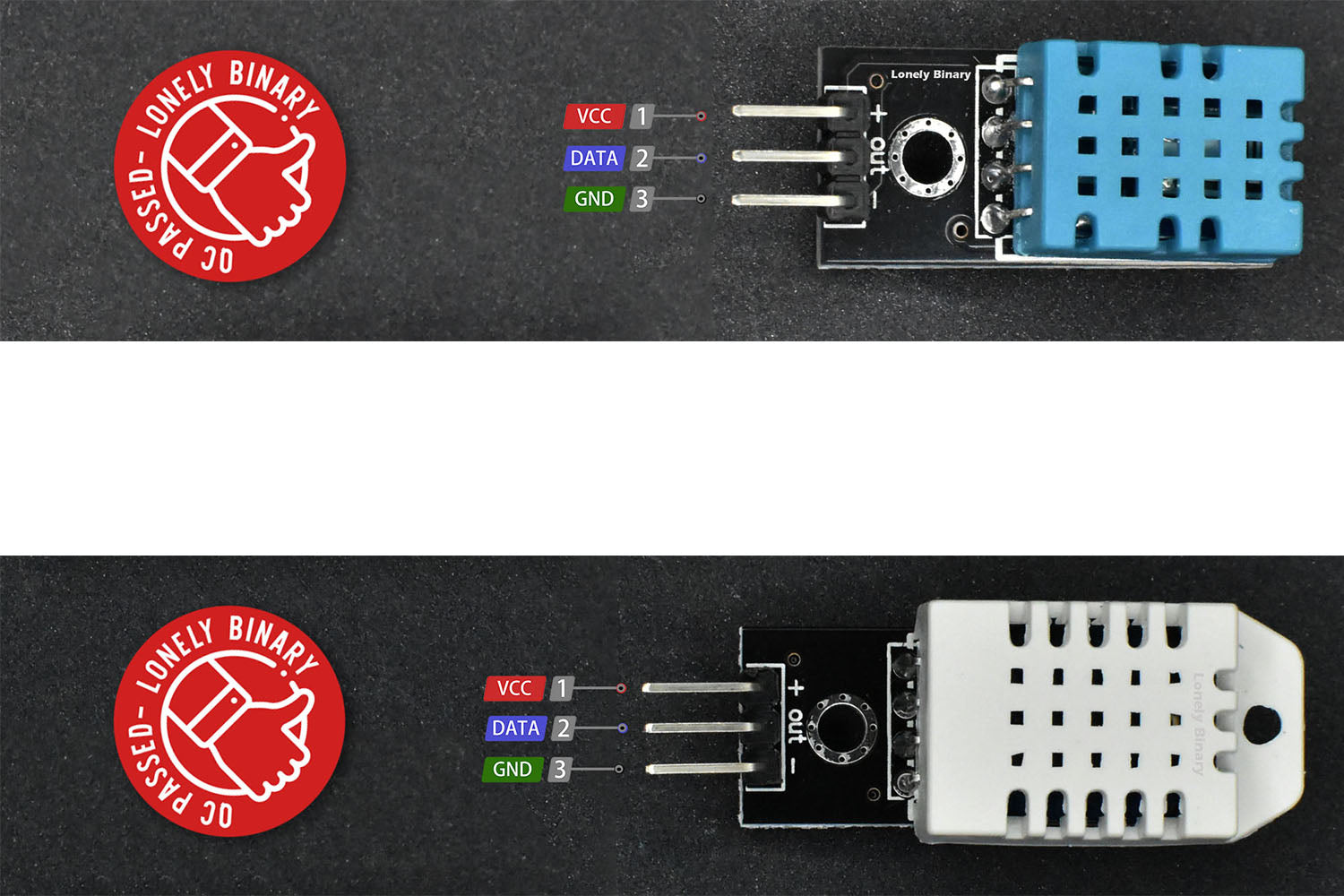 Lonely Binary Project Pinout