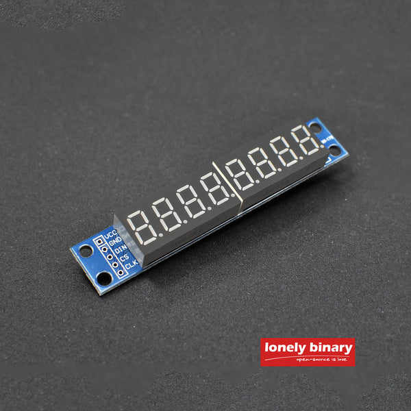 MAX7219 8 Digit LED Digital Display Module