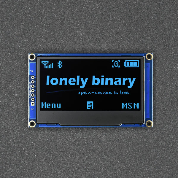 OLED 2.42" I2C SPI Display