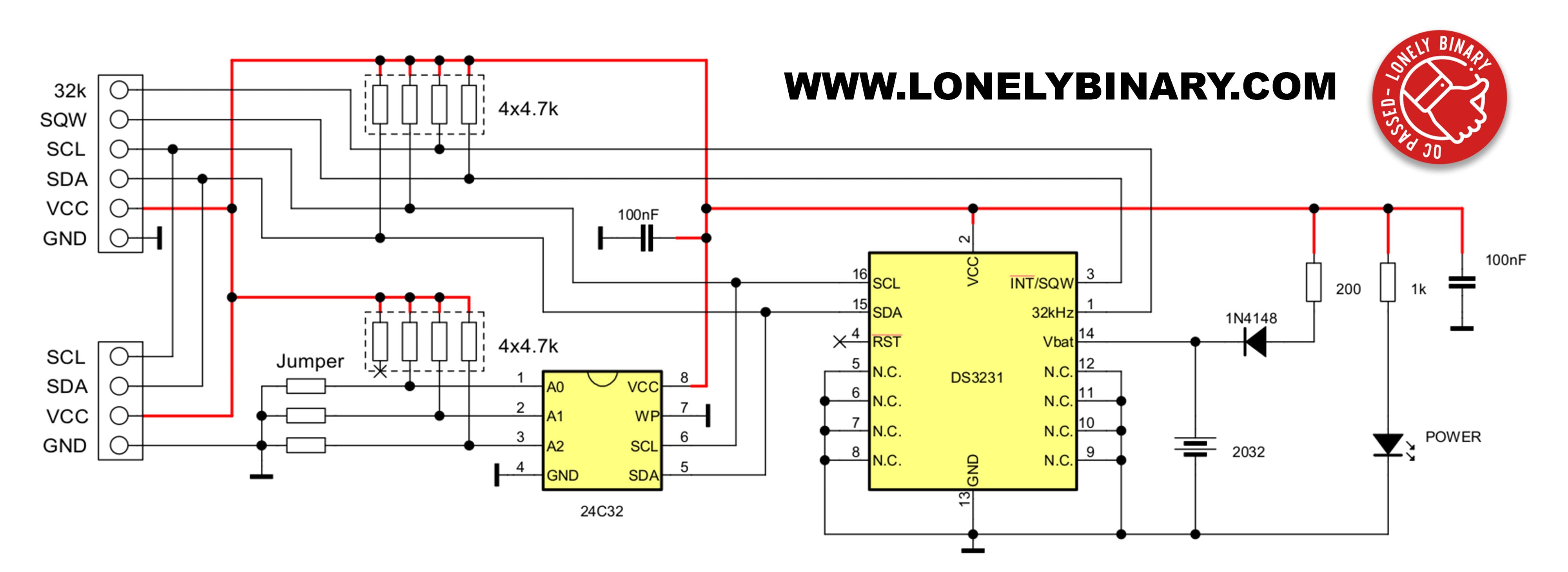 Lonely Binary Product Schematics