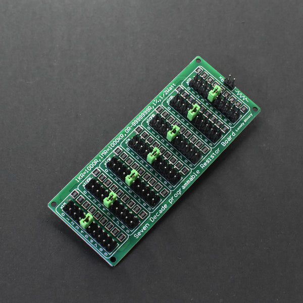 Programmable adjustable Resistor Board - Range 1R‑9999999R