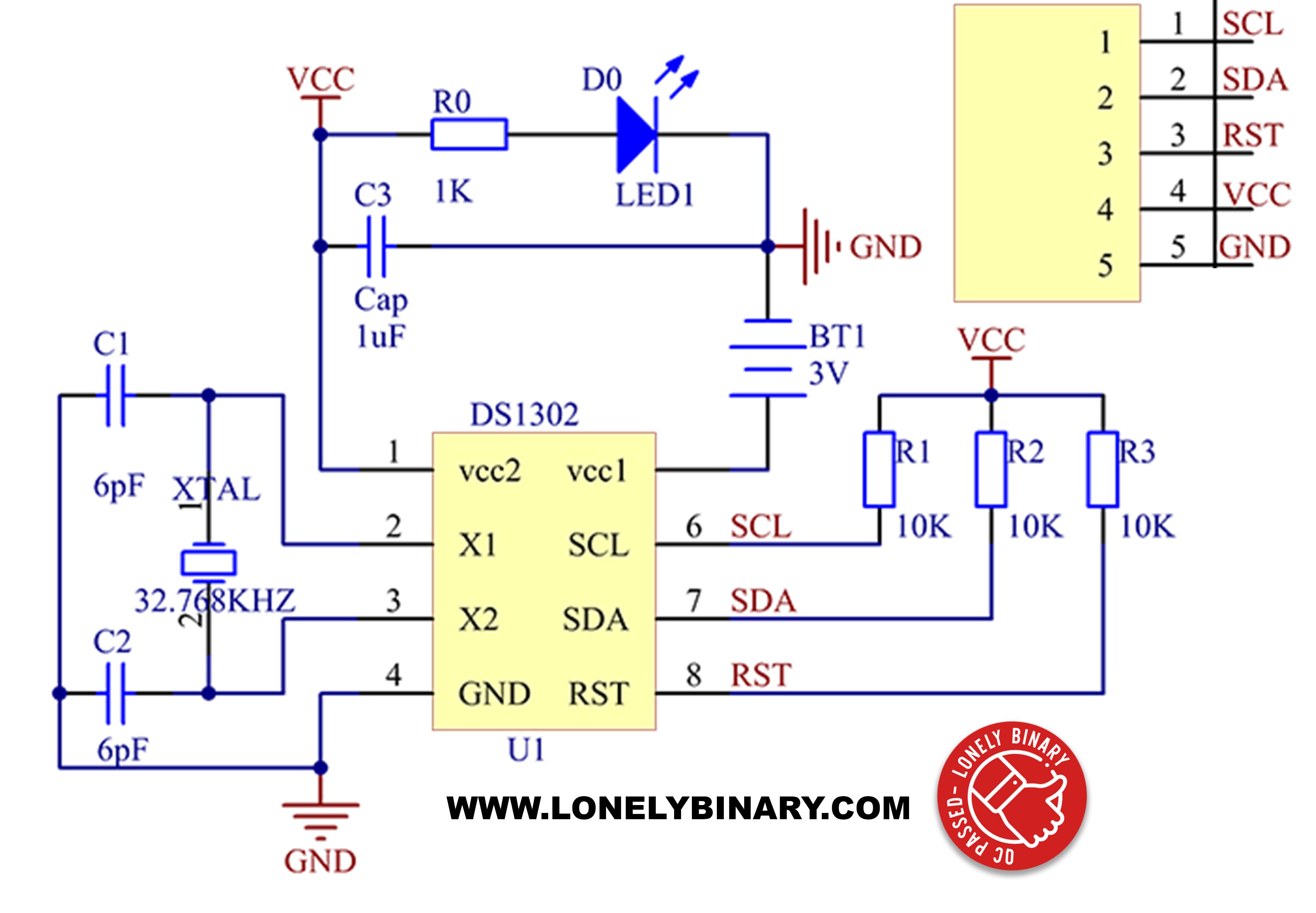 Lonely Binary Product Schematics