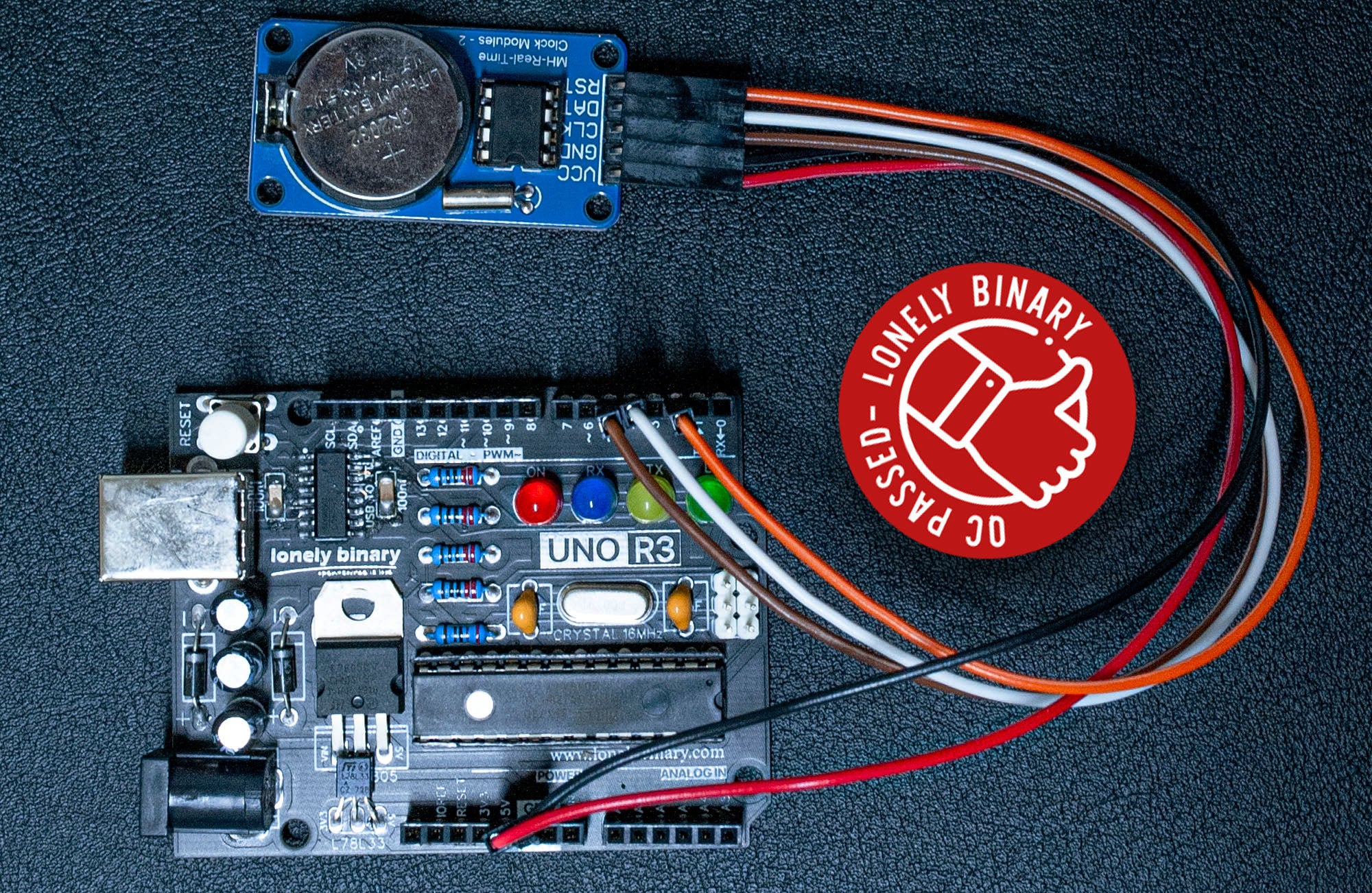 Lonely Binary Project Wiring