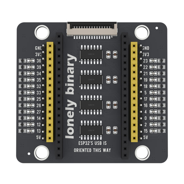 ESP32 PinPulse Shield, 24 GPIO LEDs