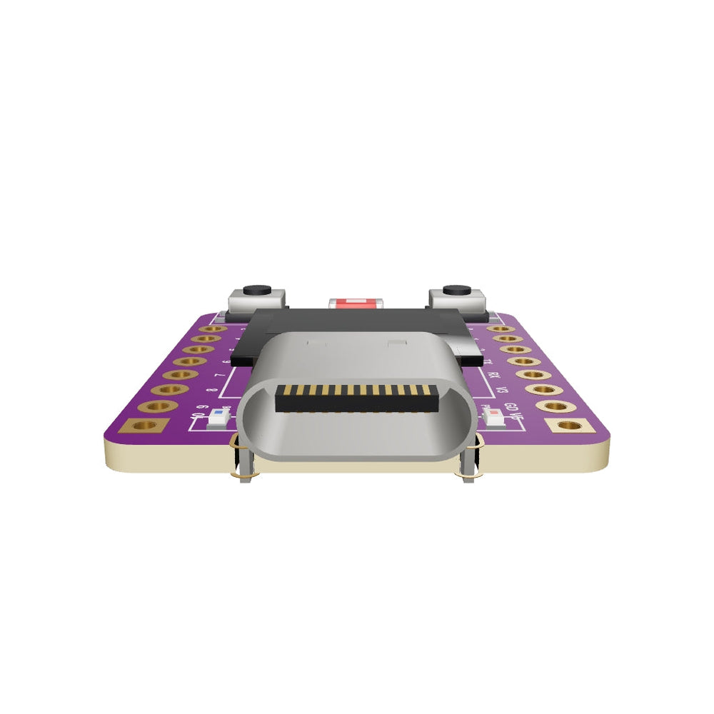 3D model of the ESP32-C3 OLED board