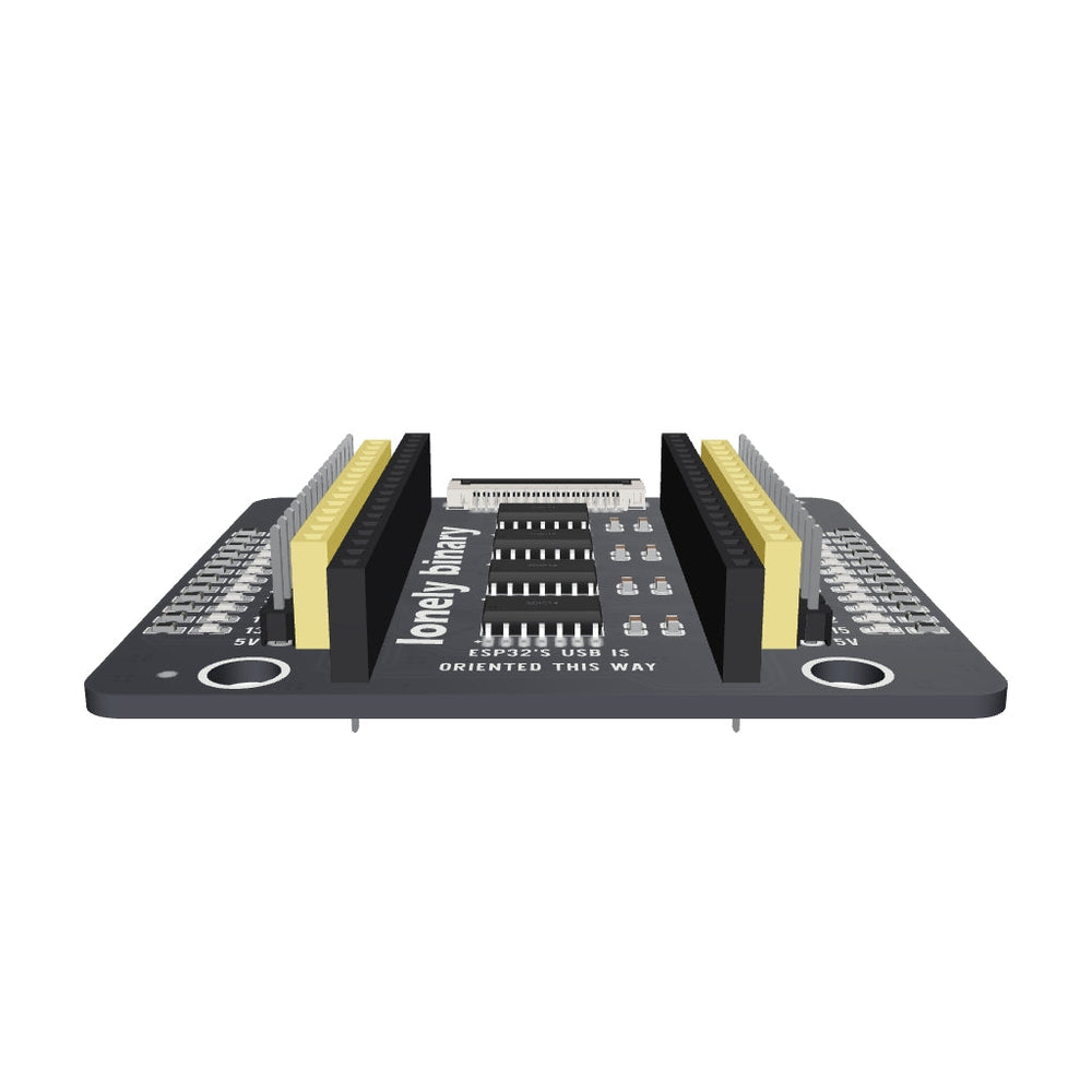 ESP32 PinPulse Shield 3D model