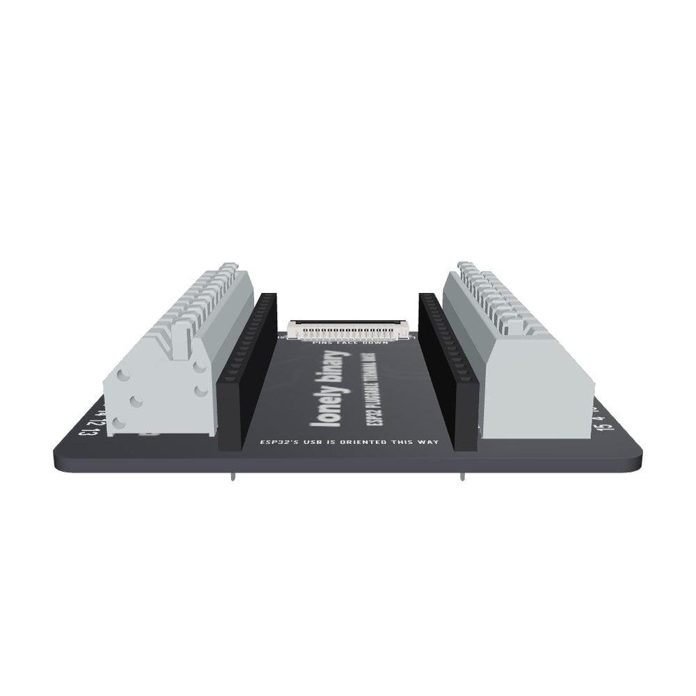 ESP32 Pluggable Terminal Base 3D model