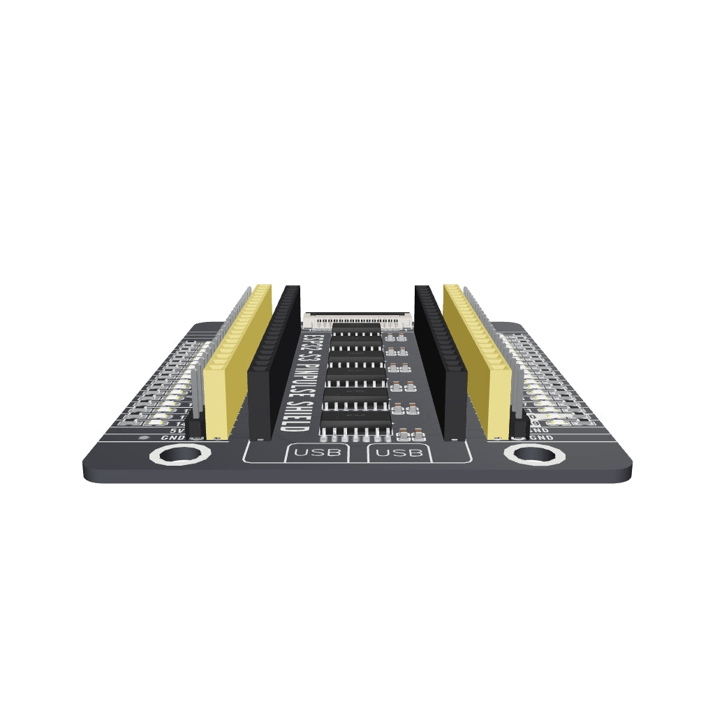 ESP32-S3 Gold Edition + PinPulse Shield