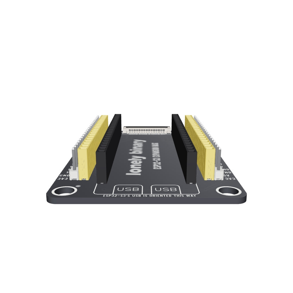 ESP32-S3 Expansion Base 3D model