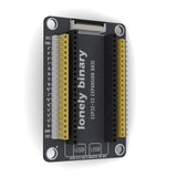 ESP32-S3 Expansion Base swung 30 degrees away on its left edge