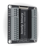 ESP32-S3 Pluggable Terminal Base swung 30 degrees away on its left edge