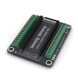 ESP32-S3 Screw Terminal Base, angled view