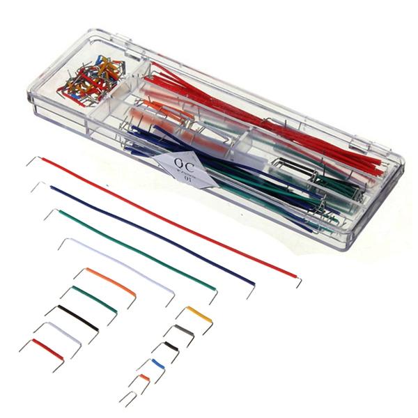 Solderless Breadboard Jumper - 140 Pieces